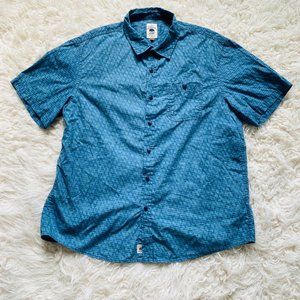 Copper and Oak Supply Button Up Shirt Short Sleeve Mens Size XL